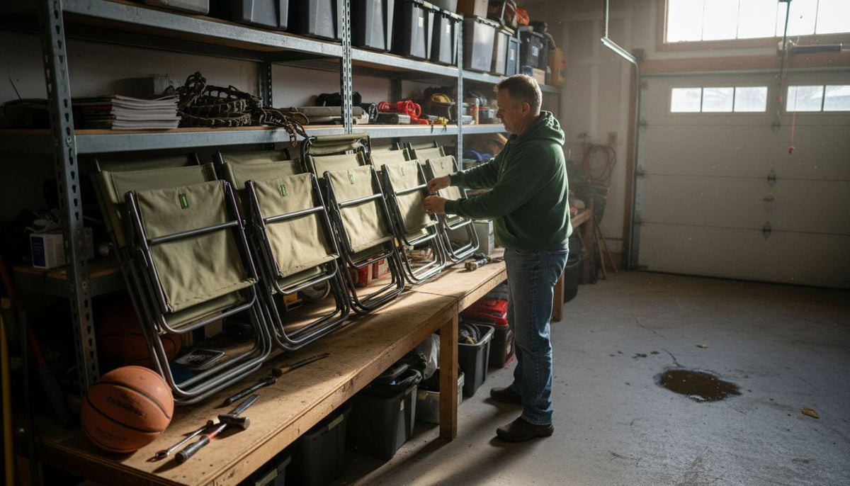 How to Store Portable Chairs for Long-Term Durability – Sitpack