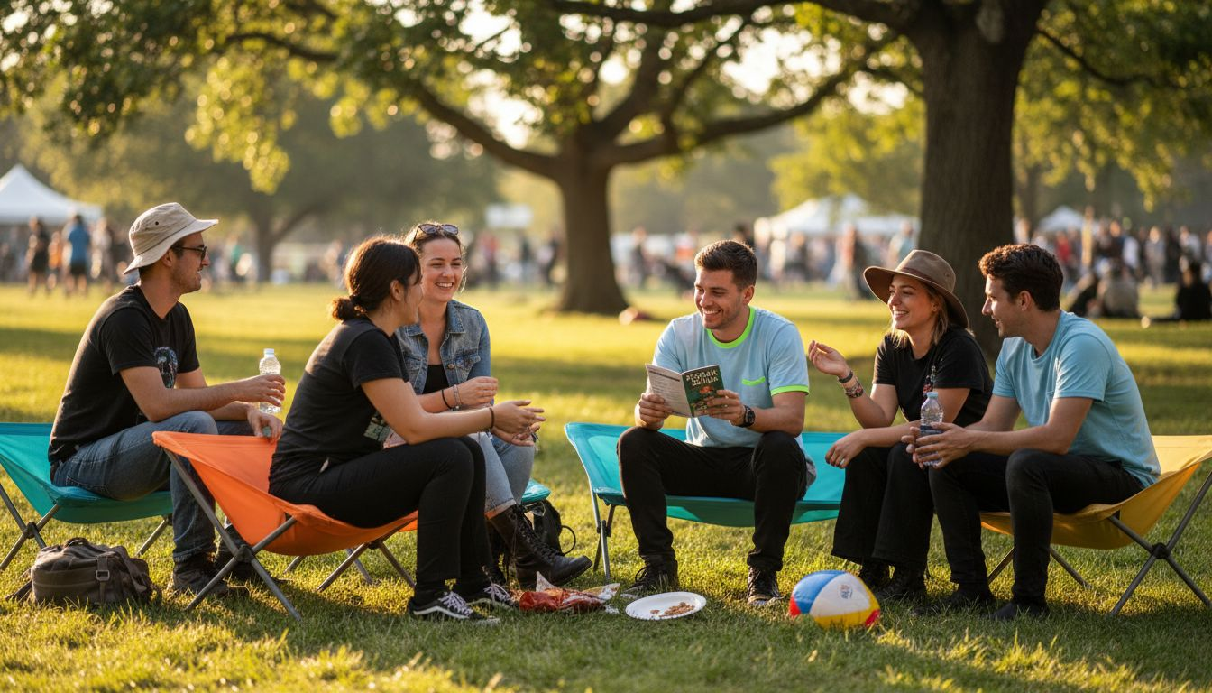Role of Outdoor Seating in Festivals: Comfort and Community