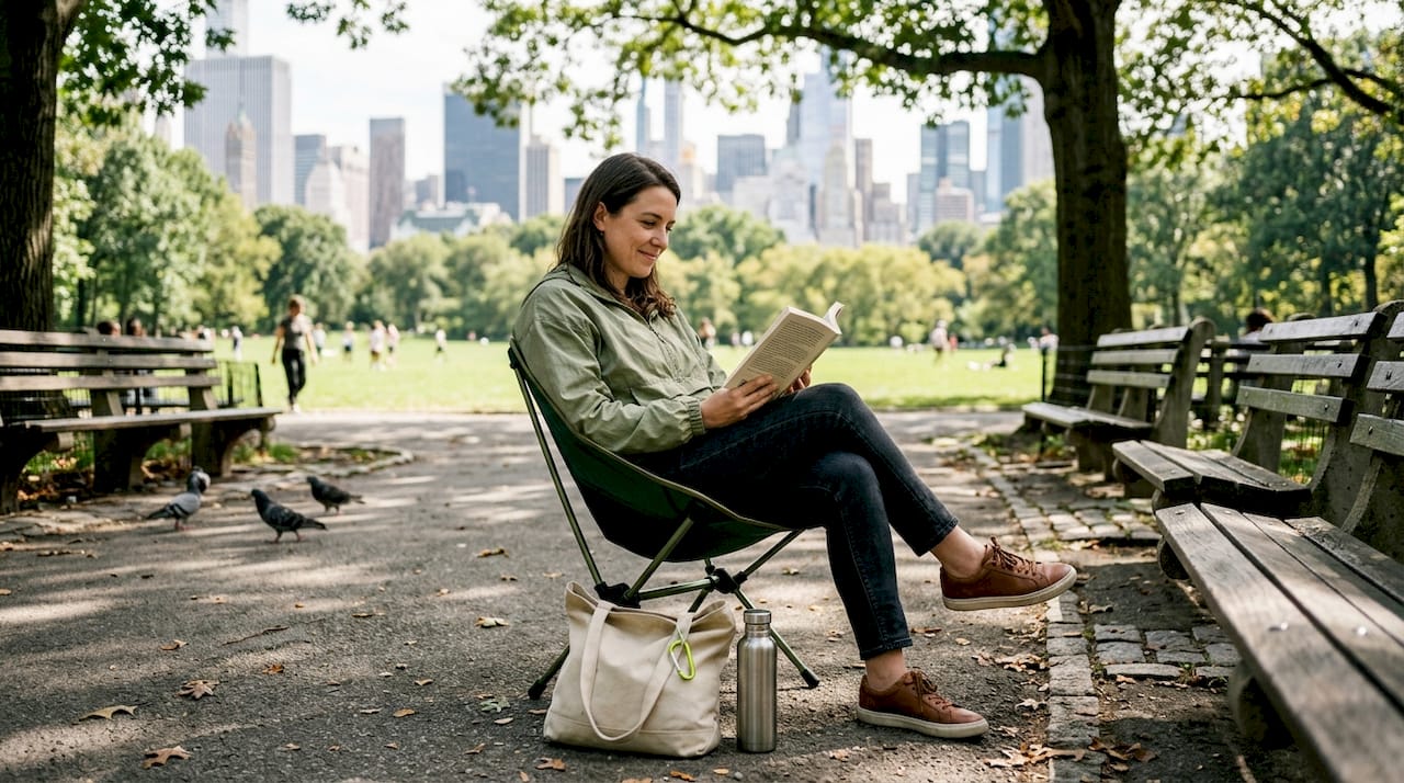 Pop-up furniture: fast, portable seating for travel & outdoors