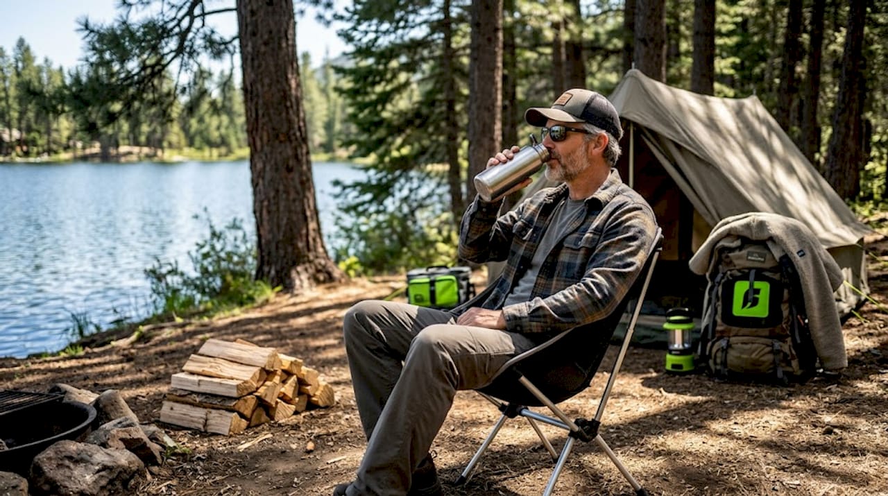 How airflow boosts camp chair comfort outdoors