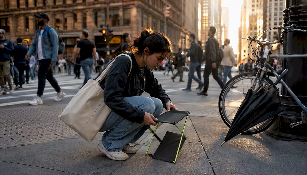 Urban Mobility Explained: Portable Seating for City Life