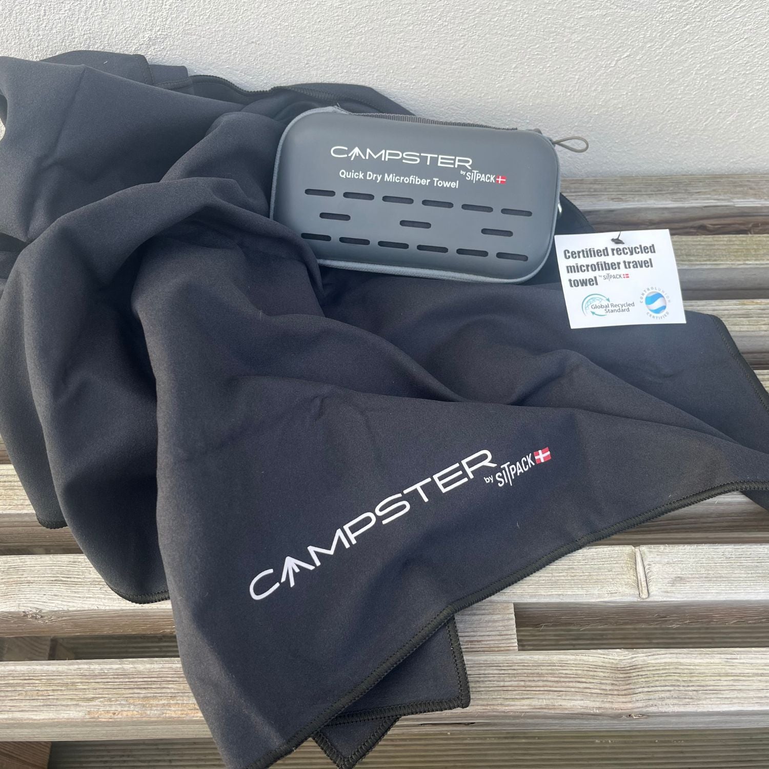 Microfiber Travel Towel (Made from recyled bottles)