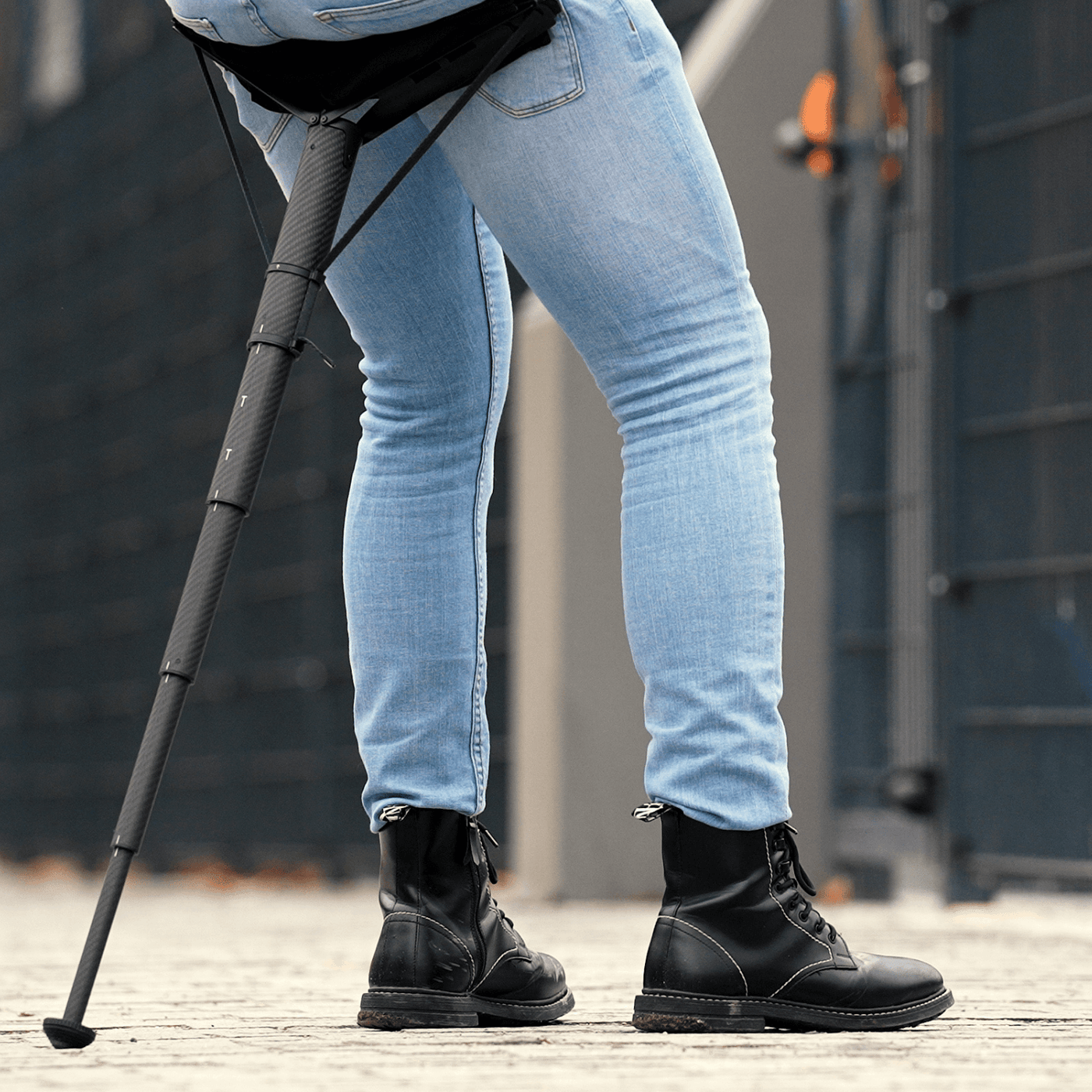 Sitpack ZEN X - Portable Stool (All Black) Sitpack ZEN X - Portable Stool (All Black)