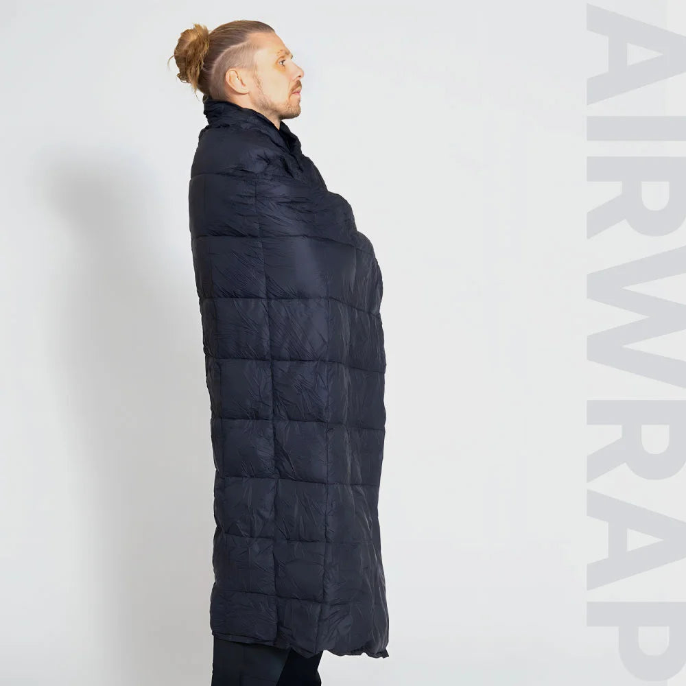 Blacked Out Airwrap - Puffy Adventure Blanket
